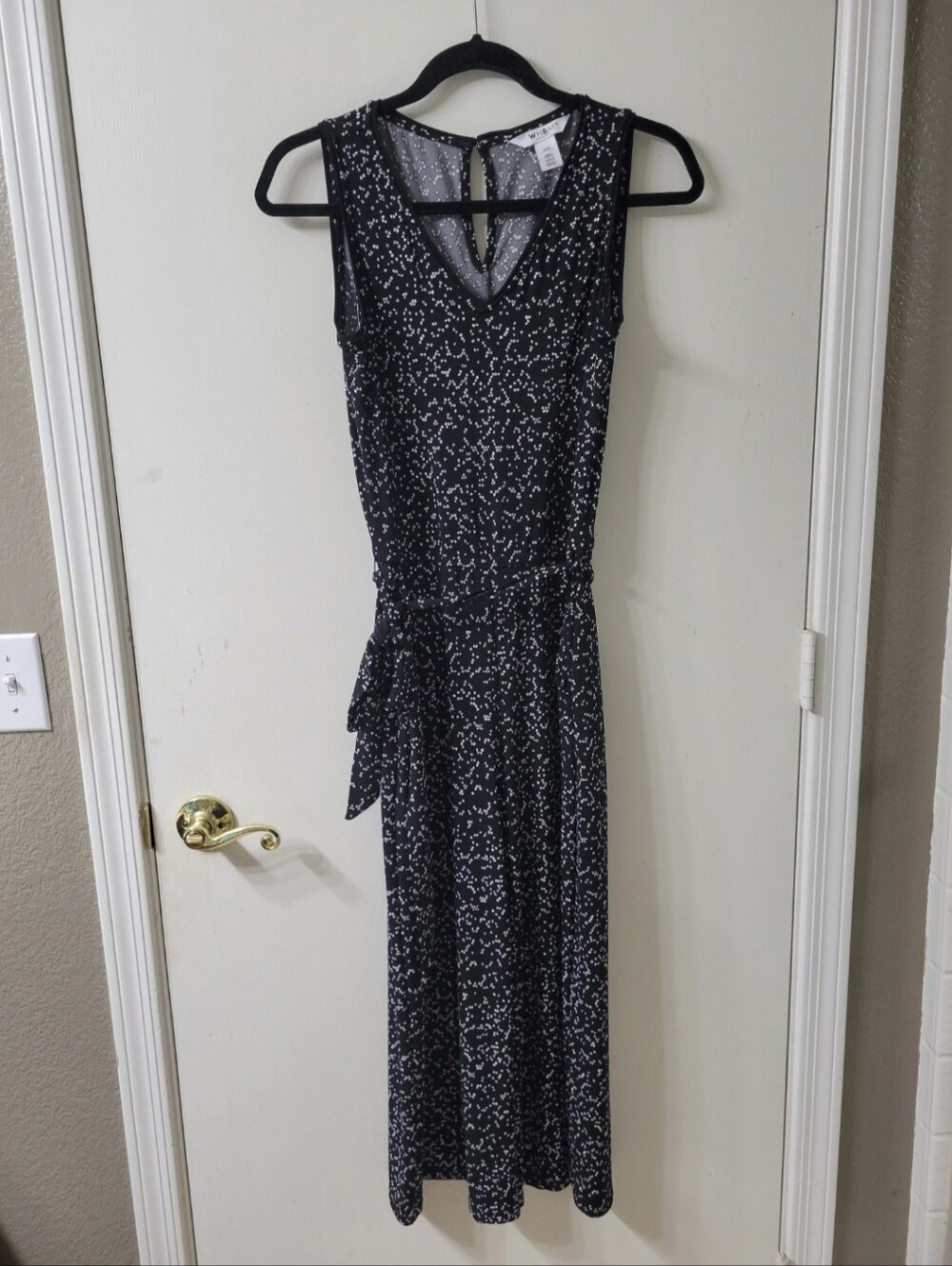 White House Black Market Sleeveless Jumpsuit
